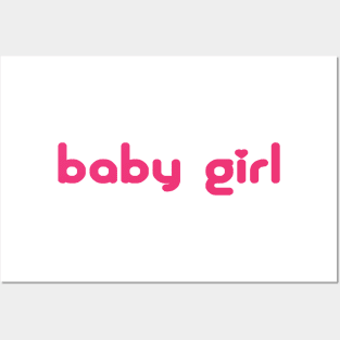 baby girl Posters and Art